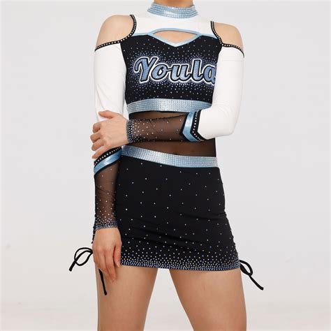 High Neckline Cheer Uniform Ula Cheer Uniforms