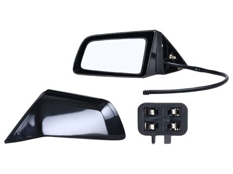 Espejo Retrovisor Eléctrico Negro Izquierdo