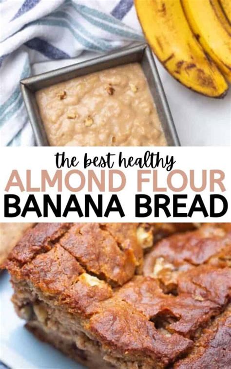 Mom’s Almond Flour Banana Bread Healthy Liv