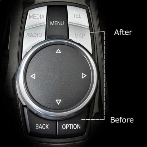 For BMW 3 4 5 6 X1 X3 X5 X6 IDrive Car Multi Media Control Knob Button