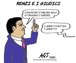 Vignette Di Agj Renzi E I Giudici