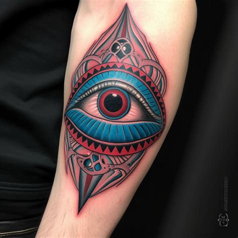 56 Evil Eye Tattoo Ideas - TattooClue.com