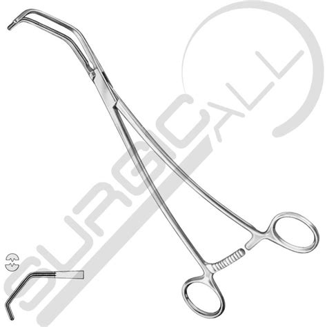 PINZA CLAMP PARA VENA CAVA MOD DEBAKEY SATINSKY SURGICALL