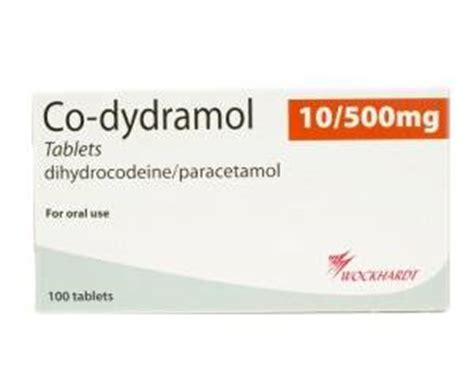 Co-dydramol | Paracetamol | Dihydrocodeine | Order Online