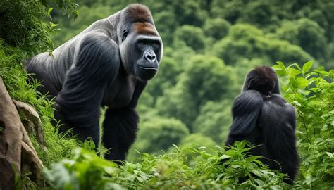 What is the role and significance of a silverback gorilla?