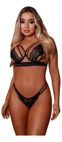 Lingerie Sexy Calcinha Fio Estatico Duplo Forro Algod O Luxo Mercadolivre