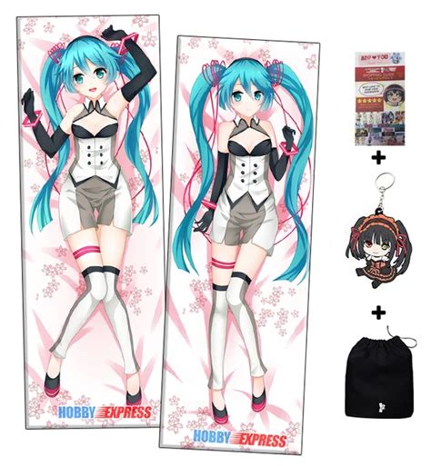 Hobby Express Miku Hatsune Vocaloid Dakimakura Japanese Hugging Body Pillow Cover Adp612073 In