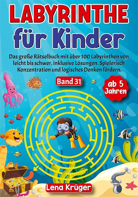 Amazon Labyrinthe Fuer Kinder Ab Jahren Band Das Grosse