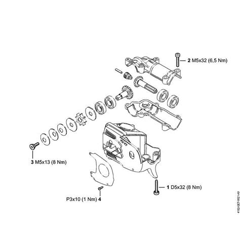 Stihl HT 133 Pole Pruner HT 133 Parts Diagram Q TIGHTENING TORQUES