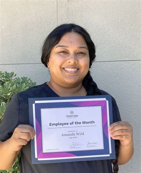 Amevian Home Care — July 2024 Employee of the Month: Amanda Wild