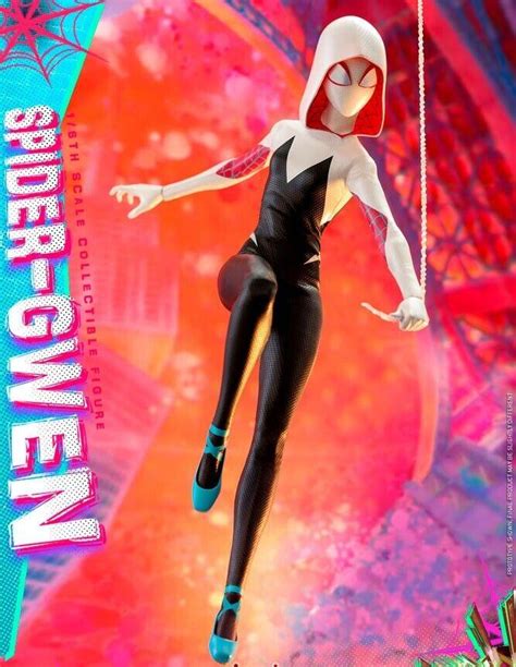 Hot Toys Spider Man Into The Spider Verse Spider Gwen Figure Scale Mms