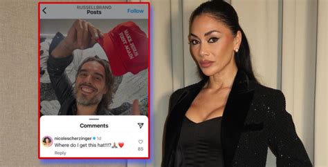 Nicole Scherzinger dragged for Russell Brand post Trump comment