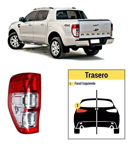 Farol Trasero Izquierdo Ford Ranger Cuotas Sin Inter S