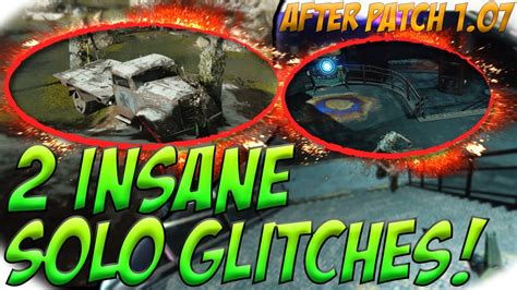 2 INSANE SOLO GLITCHES IN BLACK OPS COLD WAR ZOMBIES AFTER PATCH 1 07