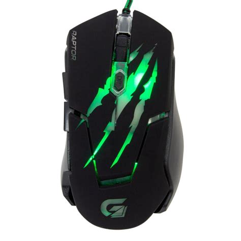 Mouse Gamer Fortrek Raptor OM 801 Preto USB Sensor Óptico