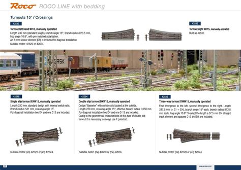 HO Rail Roco Line Avec Ballast Souple Toute La Gamme EBay