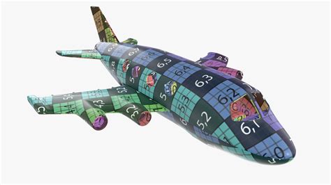 toy plane model turbosquid