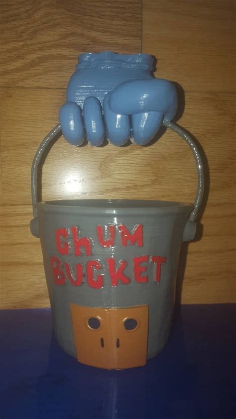 Chum Bucket - Resin Chum Bucket Artificial Fish Tank Aquarium ...