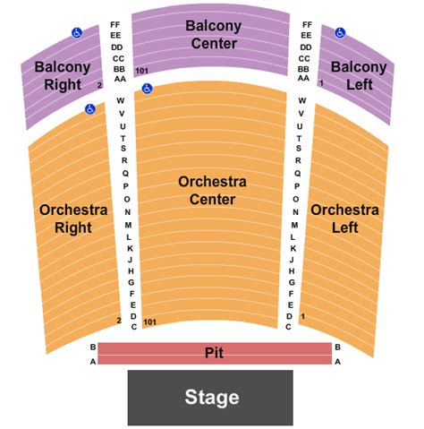 Miramar Cultural Center Seating Chart | Star Tickets