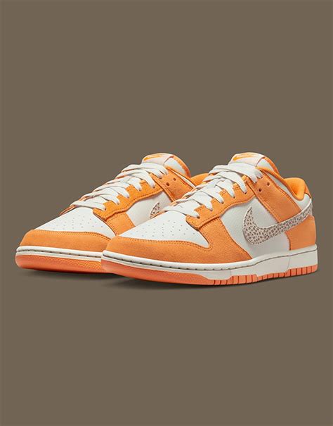 Nike Dunk Low Safari Swoosh Kumquat Orange DR0156 800 Vago24h