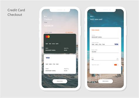 Credit Card Checkout Behance