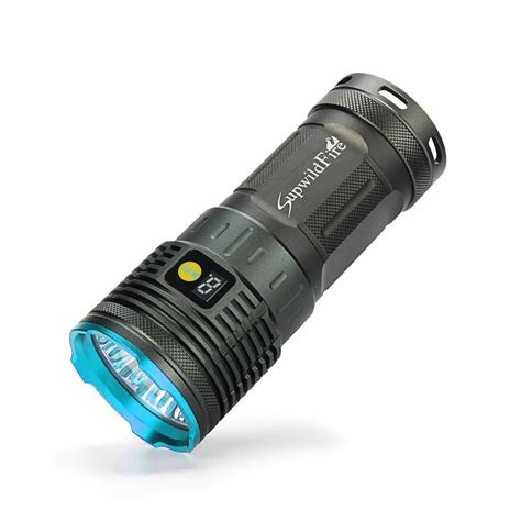 ISHOWTIENDA фонарик крепкий и прочный Supwildfire 50000LM 15 x XM-L T6 ...
