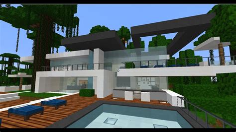 Minecraft Modern Jungle Peninsulaisland Hillmountain Terrace Balcony