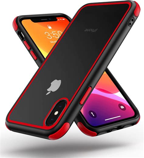 Mobnano Ultra Hybrid Durchsichtig H Lle F R Iphone Xr H Lle Sto Fest