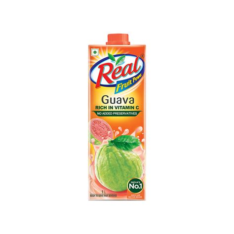 Real Fruit Power Guava Juice Pack Of Price Buy Online At Best