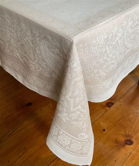 France Jacquard Tablecloth French Table Linen