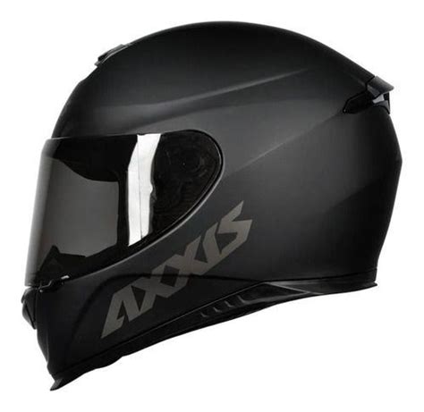 Capacete Axxis Draken Solid Preto Fosco Masculino Feminino Capacetes