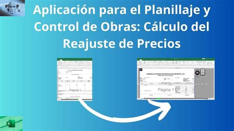 Planillaje y Control de Obras Cálculo del Reajuste de Precios YouTube