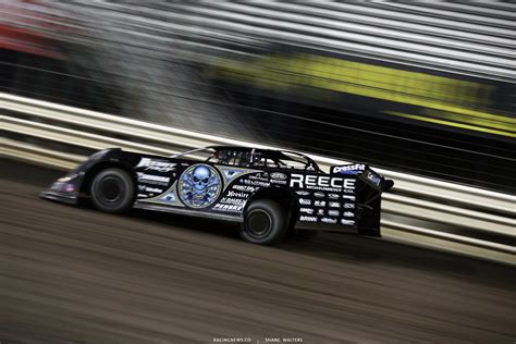 Scott Bloomquist Sets Quick Time In A Crate Late Model Qualifying Time