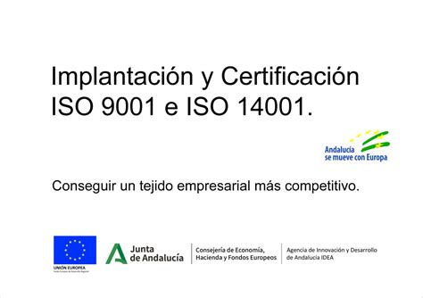 Implantación Y Certificación Iso 9001 E Iso 14001 Sik Ingeniería