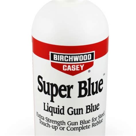 Birchwood Casey Super Blue Double Strength Liquid Gun Blue 32 Fl Oz 4