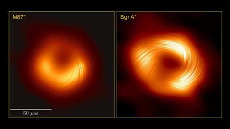 超大質量ブラックホール「いて座a」の新画像により渦を巻く強烈な磁場が初めて捉えられるau Webポータルコネタニュース