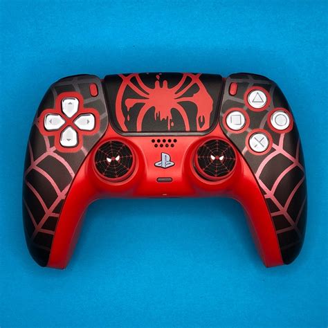 Spider Man Miles Morales Custom PS5 Dualsense DIY Faceplate - Etsy