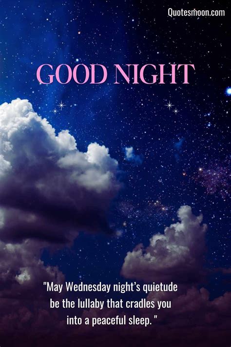 79 Good Night Wednesday Quotes For A Beautiful Sleep Quotesmoon