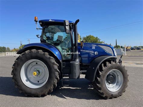 NEW HOLLAND T 7 210 AUTOCOMMAND BLUE POWER GPS D Occasion Tracteur