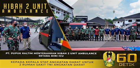 Pt Pupuk Kaltim Menyerahkan Hibah Unit Ambulance Setara Mini Icu