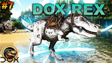 I Tame A Dox REX To Kill Dinos But This Happen ARK Dox Episode 7