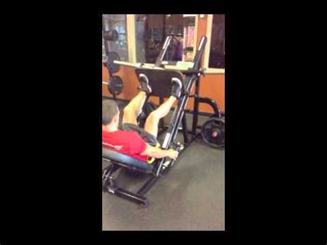 Inverted Leg Press Machine YouTube