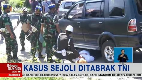 Puspom Tni Ad Gelar Rekonstruksi Kasus Tabrak Lari Sejoli Di Nagreg