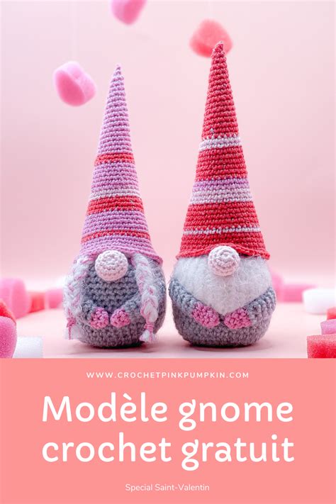 MODÈLE GNOME CROCHET GRATUIT AMIGURUMI Tutoriel crochet gratuit