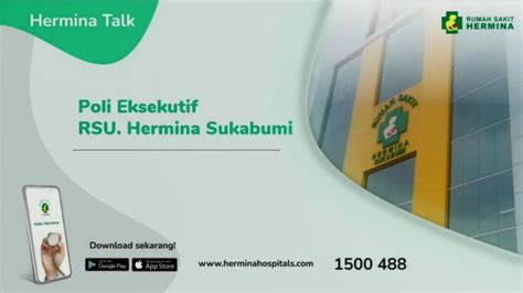 Poliklinik Eksekutif Rs Hermina Sukabumi Youtube