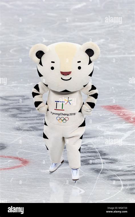 Soohorang Mascot For The Olympic Winter Games PyeongChang 2018 During