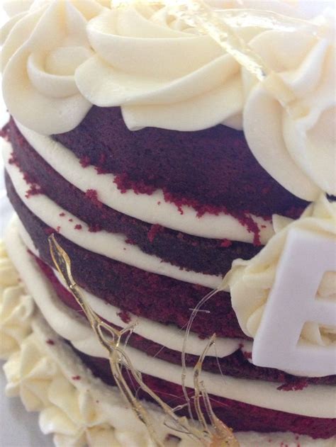 Naked Red Velvet Birthday Cake Red Velvet