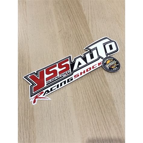 Jual Sticker Stiker New Yss Auto Racing Shock Original Shopee Indonesia