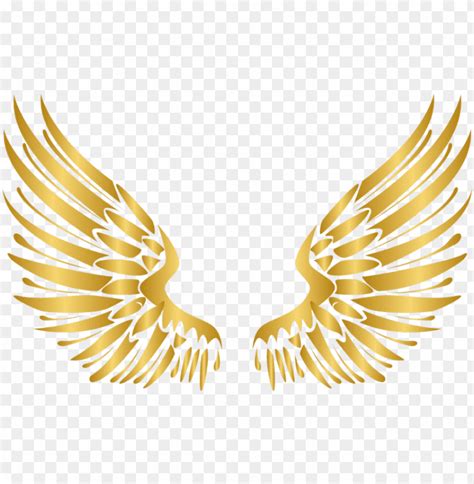 Free download | HD PNG wings gold wing angel angels angelwings ...