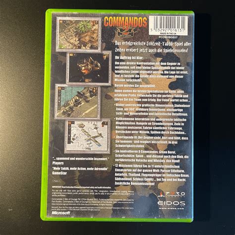 Commandos 2 Men of Courage für Microsoft Xbox günstig kaufen retroplace